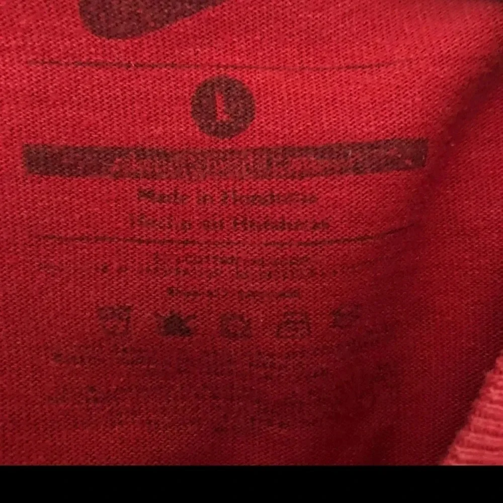 Nike Youth Standord Football Cotton Tee red size youth large